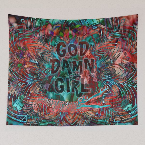Item preview, God Damn Girl designed and sold by QGPennyworth.