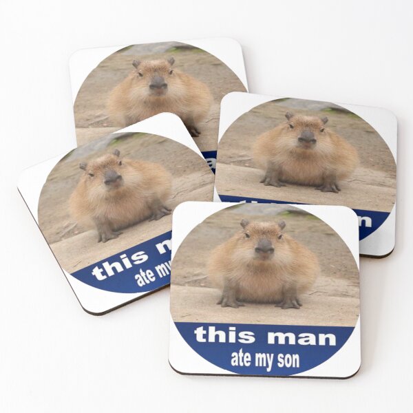 Item preview, capybara designed and sold by Ashley and Malia.