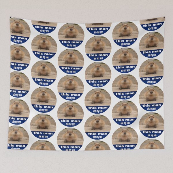 Item preview, capybara designed and sold by Ashley and Malia.