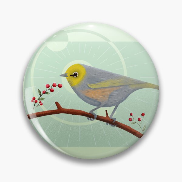 Item preview, Waxeye Bird Art designed and sold by BenjiDesign.