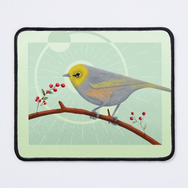 Item preview, Waxeye Bird Art designed and sold by BenjiDesign.