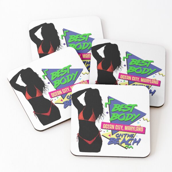 Item preview, Best Body On The Beach, Ocean City, MD designed and sold by TeeArcade84.