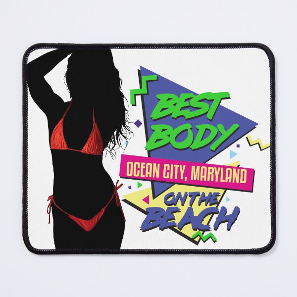 Item preview, Best Body On The Beach, Ocean City, MD designed and sold by TeeArcade84.