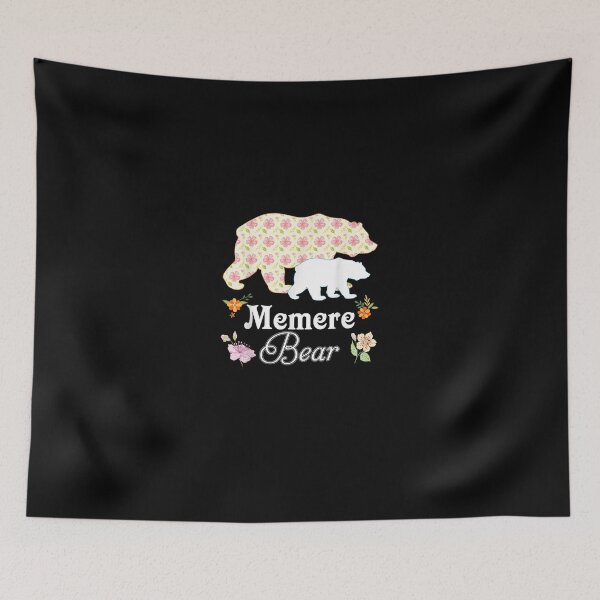 Item preview, Memere Floral Bear Mommy Grandma T-Shirt Mother Father Day designed and sold by StehlikTereza.