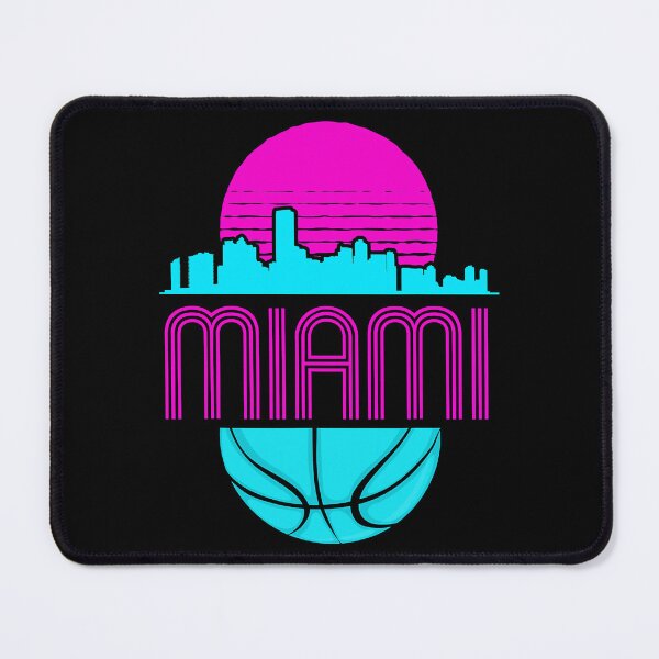 Item preview, Vintage Miami Florida Cityscape Retro Basketball designed and sold by SiennaLuci.