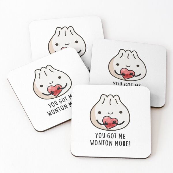 Item preview, You Got Me Wonton More Funny Dimsum Puns  designed and sold by punnybone.