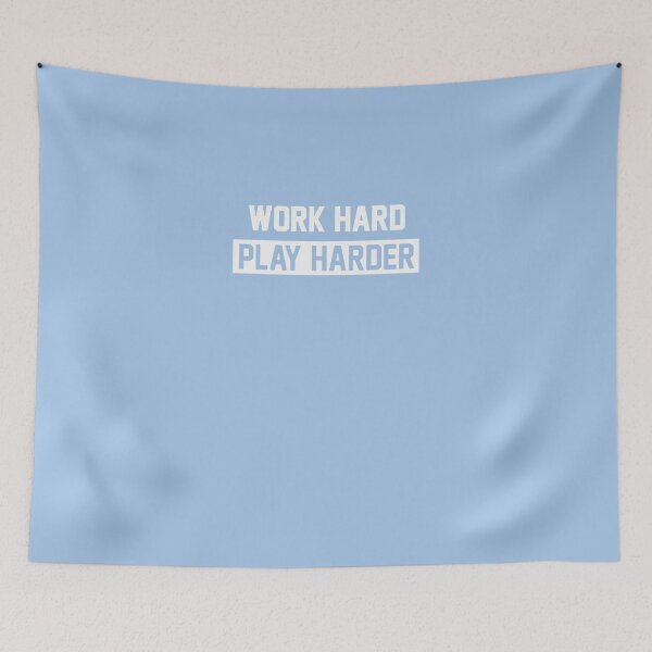 Item preview, Work Hard Play Harder Essential T-Shirt designed and sold by VanessaWultschn.