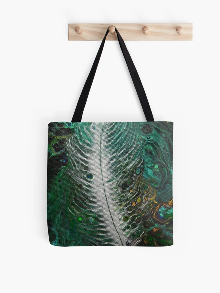 Thumbnail 1 of 2, Tote Bag, Liquid Feather designed and sold by RewskiPhotos.