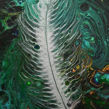 Artwork thumbnail, Liquid Feather by RewskiPhotos