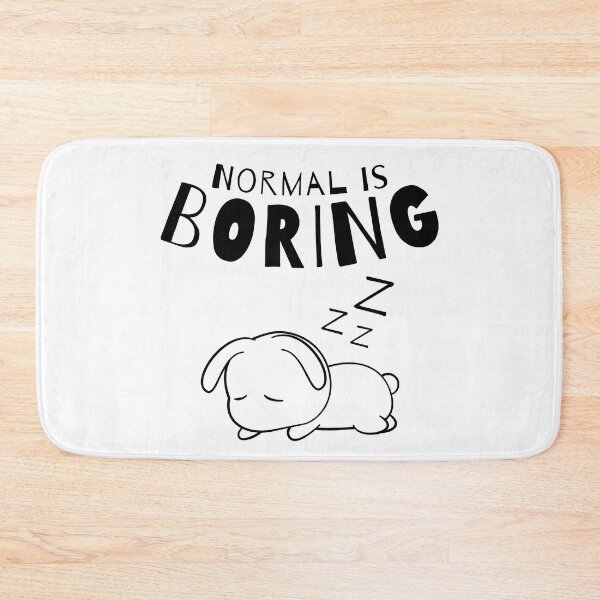 Item preview, Normal Is Boring. Dog Lover Design. designed and sold by That Cheeky Tee.