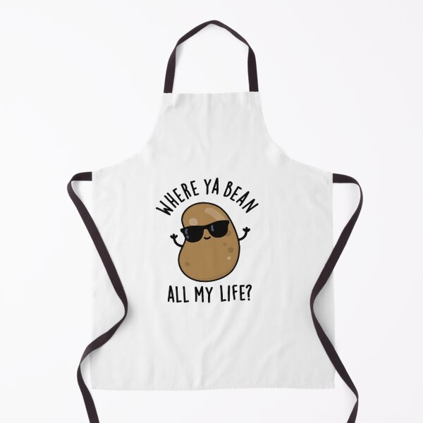 Item preview, Where Ya Bean All My Life Funny Veggie Puns designed and sold by punnybone.
