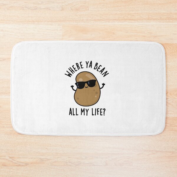 Item preview, Where Ya Bean All My Life Funny Veggie Puns  designed and sold by punnybone.