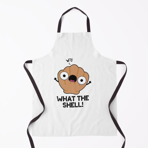 Item preview, What The Shell Funny Animal Sea Shell Puns designed and sold by punnybone.