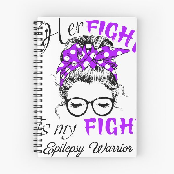 Item preview, Epilepsy Awareness - Her Fight is my Fight - Support Epilepsy Gifts designed and sold by Aaron309.