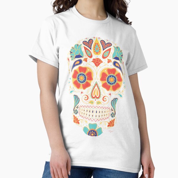 Item preview, Day of the Dead Sugar Skull Candy Color designed and sold by Dina June.