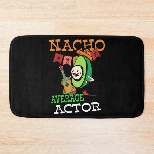 Item preview, Funny Avocado Sombrero Fiesta Nacho Average Actor Men design designed and sold by Merchking1.