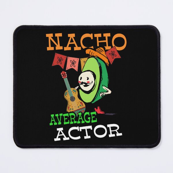 Item preview, Funny Avocado Sombrero Fiesta Nacho Average Actor Men design designed and sold by Merchking1.