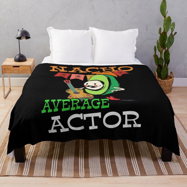Item preview, Funny Avocado Sombrero Fiesta Nacho Average Actor Men design designed and sold by Merchking1.