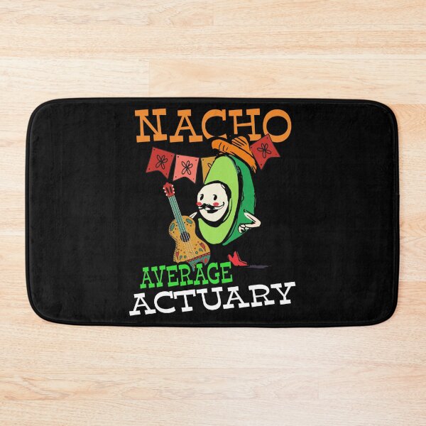 Item preview, Funny Avocado Sombrero Fiesta Nacho Average Actuary design designed and sold by Merchking1.