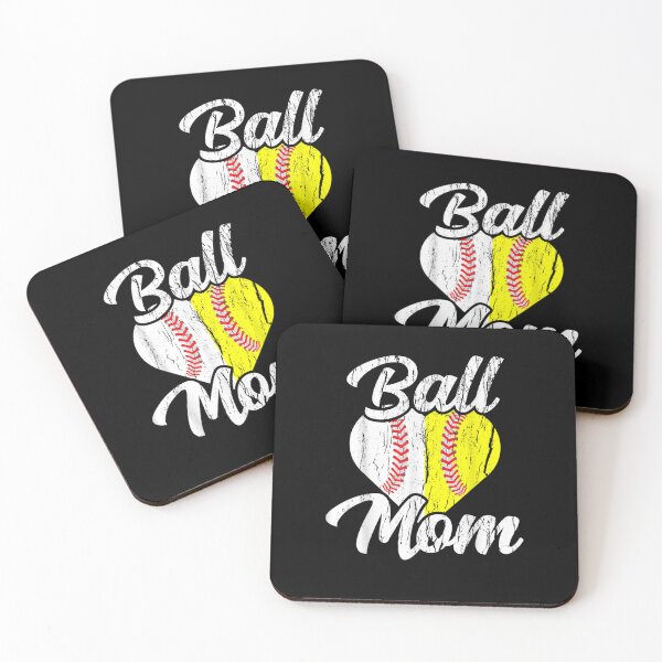 Artikelvorschau, Ball Mom Baseball Softball Mama Mannschaftssport entworfen und verkauft von Wendiart.
