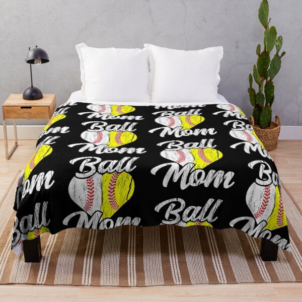Artikelvorschau, Ball Mom Baseball Softball Mama Mannschaftssport entworfen und verkauft von Wendiart.