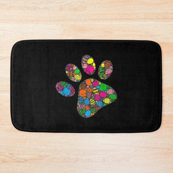 Item preview, Colorful Egg Dog Paw designed and sold by tranhungtdu.