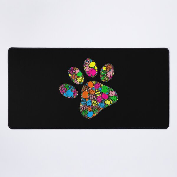 Item preview, Colorful Egg Dog Paw designed and sold by tranhungtdu.