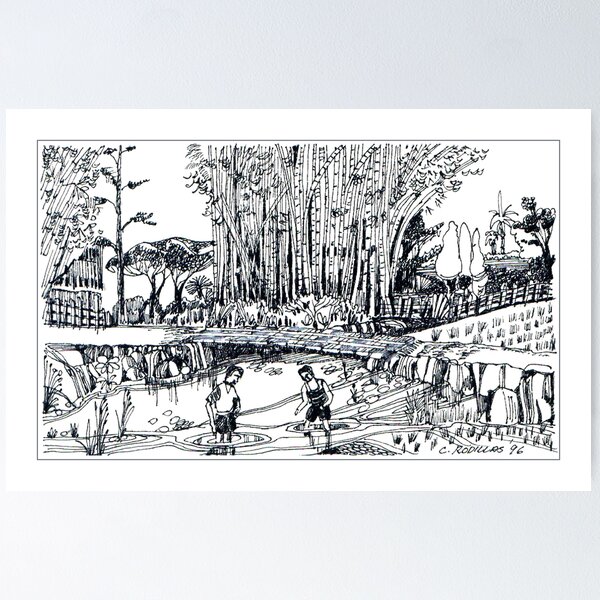 Item preview, Maynganay’s Old Wooden Bridge  designed and sold by Carlo Cesar Rodillas.