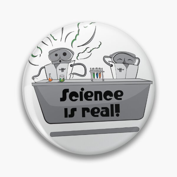 Item preview, Science is Real Chemistry Robots designed and sold by TooCoolUnicorn.