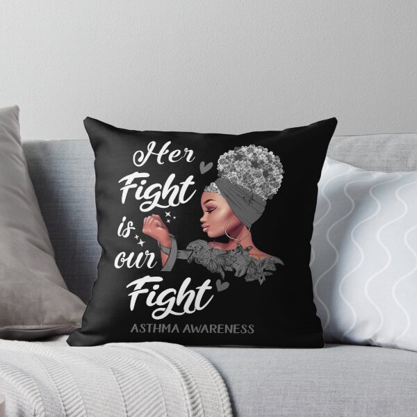 Item preview, Asthma Awareness - Her Fight is Our Fight designed and sold by RidnerStore.