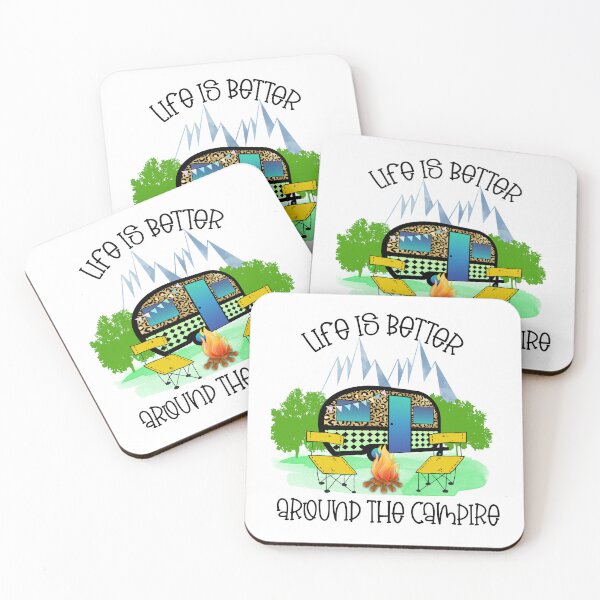 Item preview, Life Is Better Around the Campfire I Camping Gifts designed and sold by younghopes.