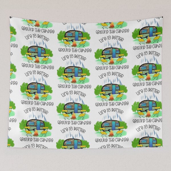 Item preview, Life Is Better Around the Campfire I Camping Gifts designed and sold by younghopes.