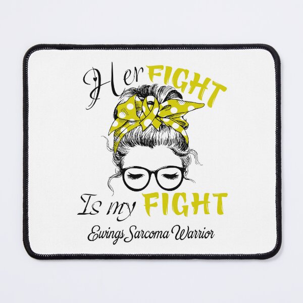 Item preview, Ewings Sarcoma Awareness - Her Fight is my Fight - Support Ewings Sarcoma Gifts designed and sold by Aaron309.