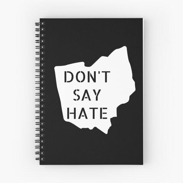 Item preview, Don't Say Hate - Oppose Don't Say Gay - Ohio Silhouette - LGBTQIA2S+ designed and sold by SayWhatYouFeel.