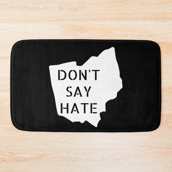 Item preview, Don't Say Hate - Oppose Don't Say Gay - Ohio Silhouette - LGBTQIA2S+ designed and sold by SayWhatYouFeel.