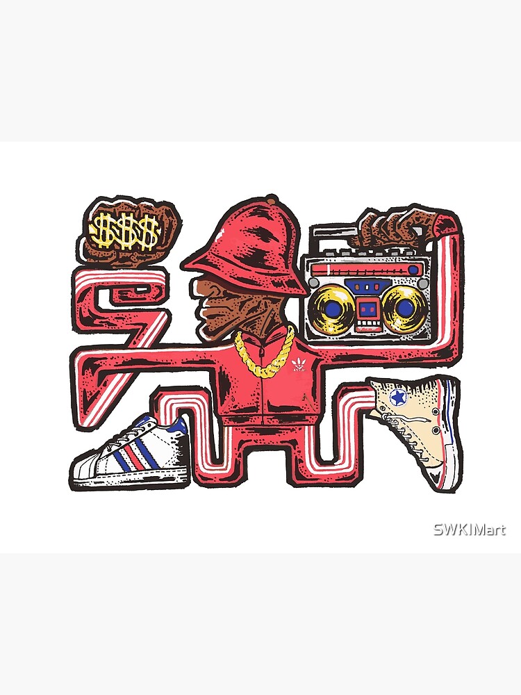 80S Hiphop Fashion Illustration By Swkim Art