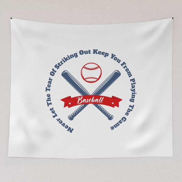 Item preview, Never let the tear of striking out keep you from playing the game designed and sold by RedPic01.