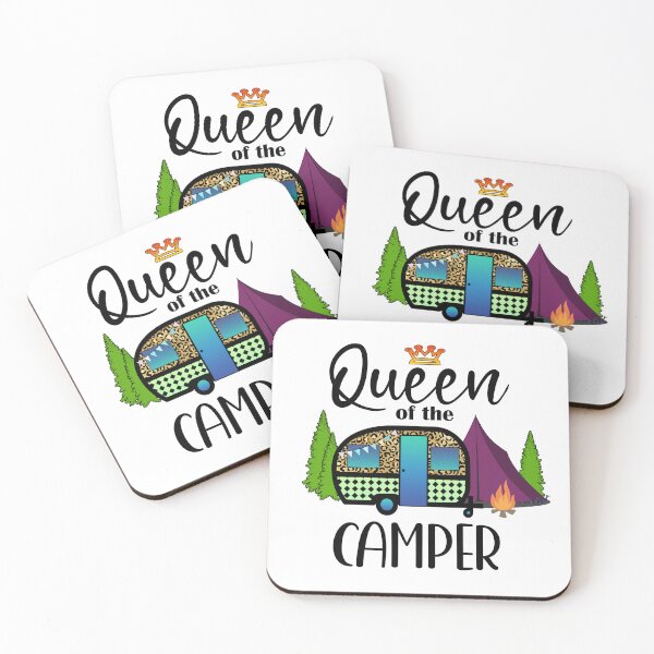 Item preview, Queen of the Camper I Camping Gifts designed and sold by younghopes.