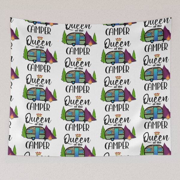 Item preview, Queen of the Camper I Camping Gifts designed and sold by younghopes.