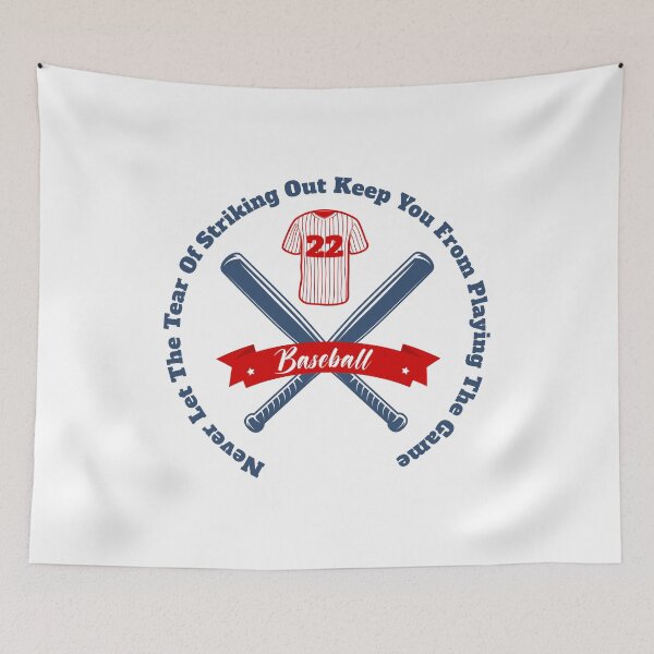Item preview, Never let the tear of striking out keep you from playing the game designed and sold by RedPic01.