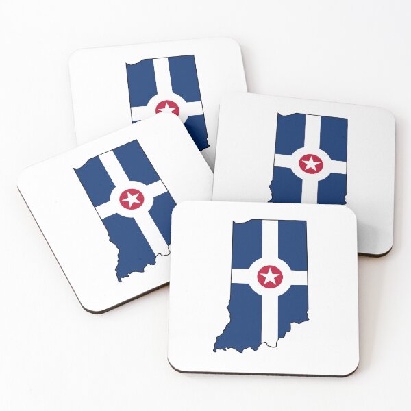 Item preview, Indianapolis Flag Indiana designed and sold by State Symbols.