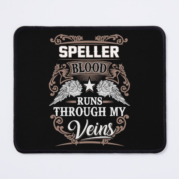 Item preview, Speller Name T Shirt - Speller Blood Runs Through My Veins Gift Item Tee designed and sold by celiagomez456.