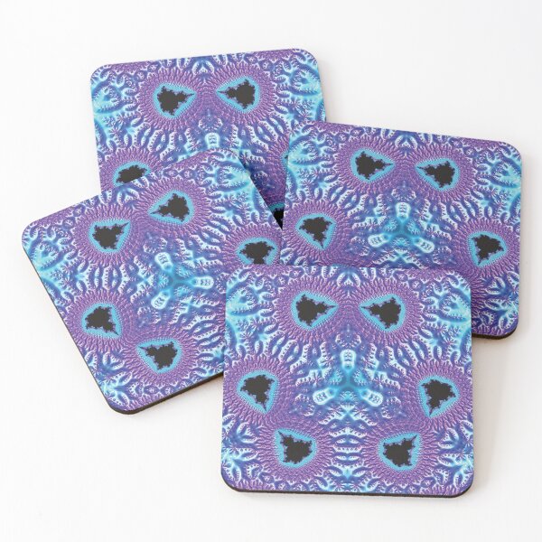 Item preview, Blue Leaf Fractal Flake designed and sold by SheRa-Glitch.