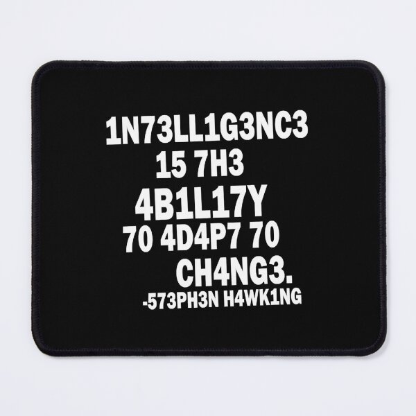 Item preview, Stephen Hawking t-shirt Intelligence designed and sold by AlabaMarco.