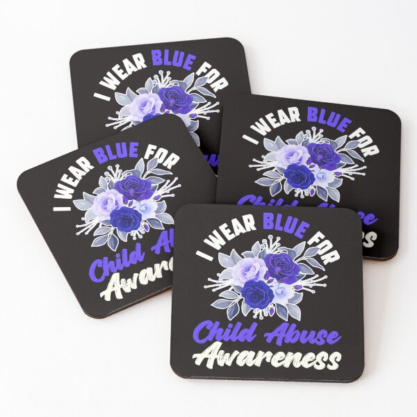 Item preview, Child Abuse Awareness Blue Ribbon Prevention Month Support designed and sold by TomGiantDesigns.