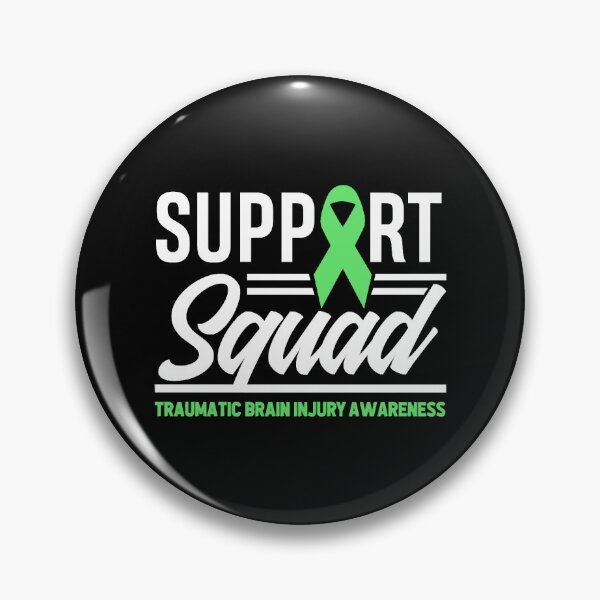 Artikelvorschau, TBI Support Squad Bewusstsein für traumatische Hirnverletzungen entworfen und verkauft von AlabaMarco.