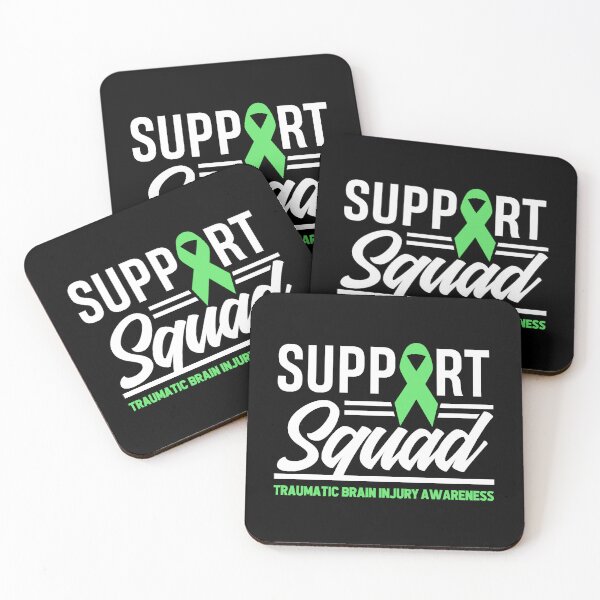 Item preview, TBI Support Squad Traumatic Brain Injury Awareness designed and sold by AlabaMarco.