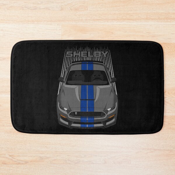 Item preview, Ford Mustang Shelby GT350 2015 - 2020 - Magnetic Grey - Blue Stripes  designed and sold by KimberlyL61530.