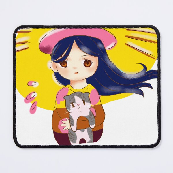Item preview, cute girl with a cat designed and sold by EnggarP.