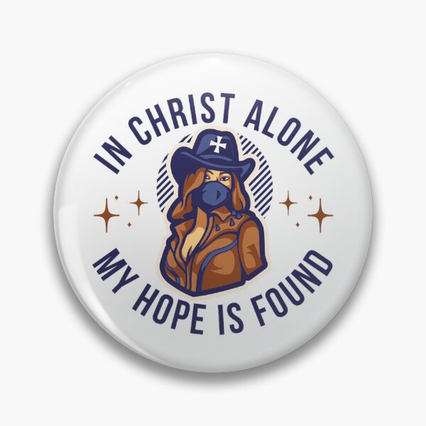 Item preview, In Christ Alone My Hope Is Found | Christian Quotes Watercolor Flower designed and sold by chetan786.